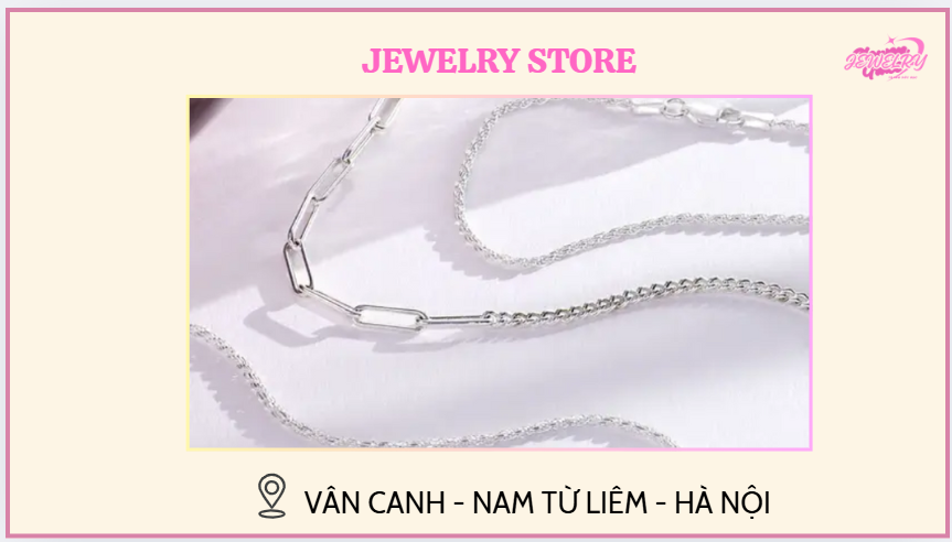 Dây chuyền bạc nam sợi mảnh