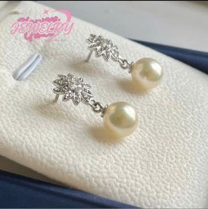 các kiểu vòng tai ngọc trai