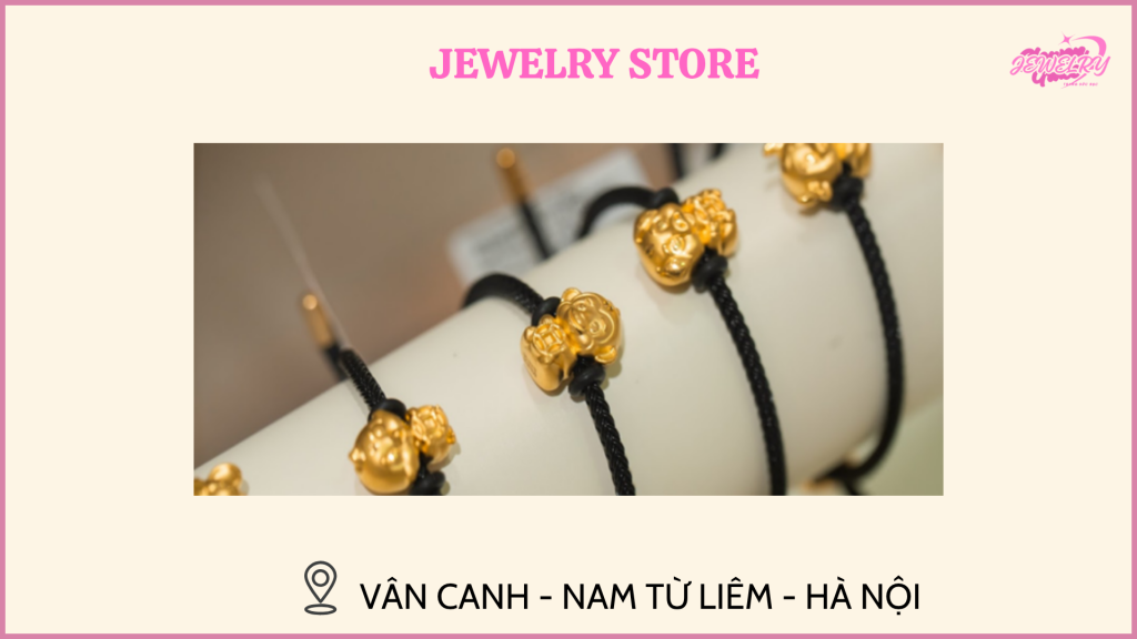 vòng charm 24k