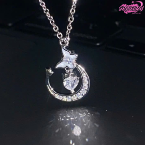 mặt dây chuyền mặt trăng đá tự nhiên