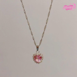 mặt dây chuyền đá thạch anh hồng