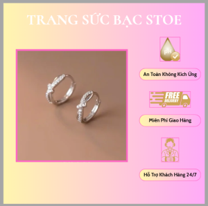shop bán bông tai bạc đẹp 