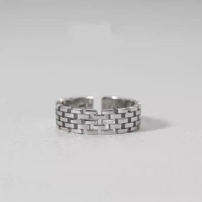 Nhẫn bạc nam cá tính phong cách mới Ryland - Hình ảnh 3