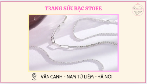 Dây chuyền bạc giá bao nhiêu cho giới trẻ