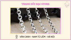 Dây chuyền bạc nam sợi to