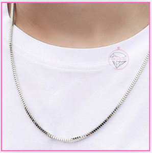 Dây chuyền bạc nam sợi to - Dây chuyền trơn
