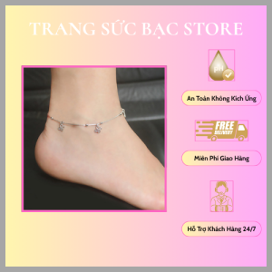 Lắc chân bạc cánh bướm duyên dáng